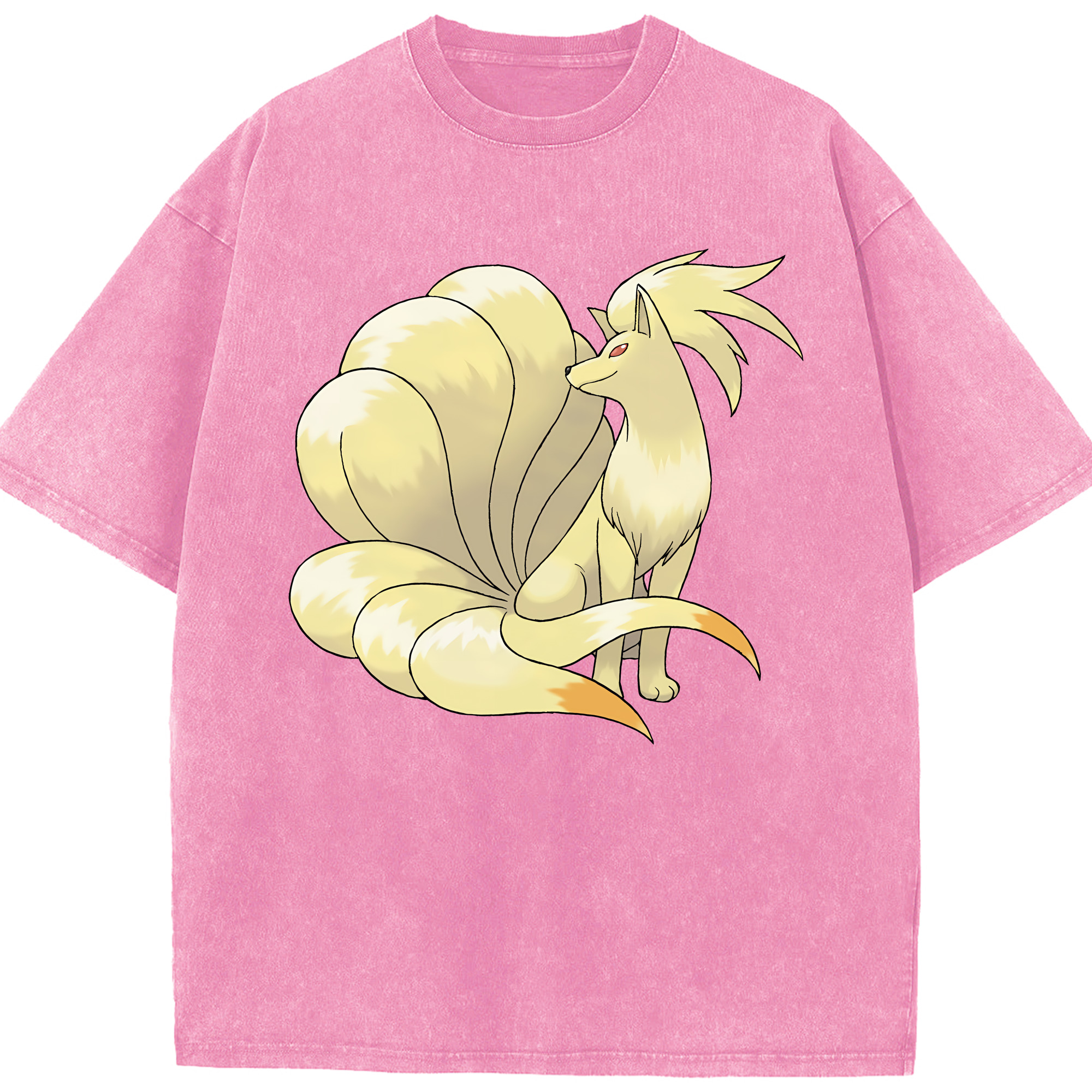（画像用） ポケットモンスター Pokémon 綿100% ヴィンテージ風 半袖Tシャツ（フロントプリント）